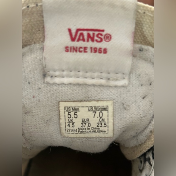 yellow checkered vans - Picture 6 of 7